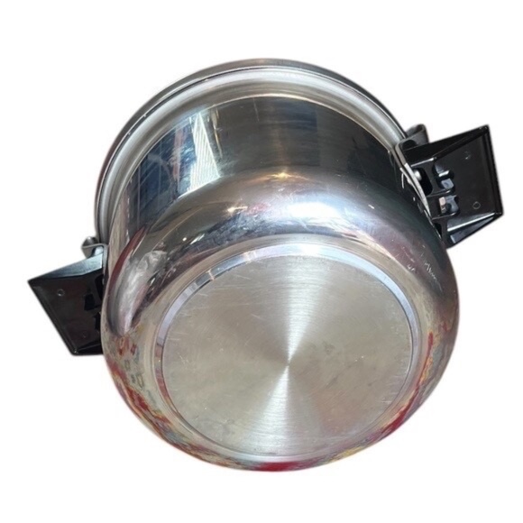 SEB 6L Stove Top Pressure Cooker Pot Made In France w/Steamer Insert - Picture 3 of 10